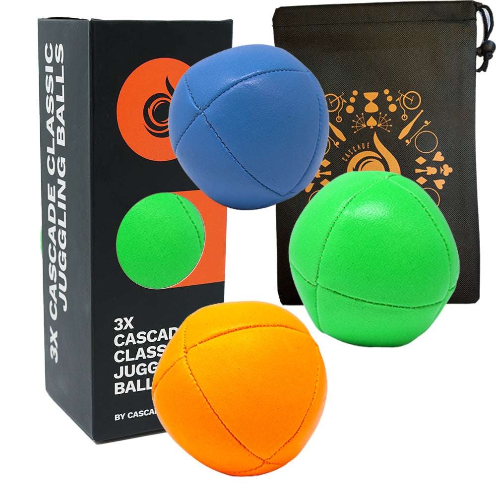 3 x Cascade 8 Panel Juggling Ball Set