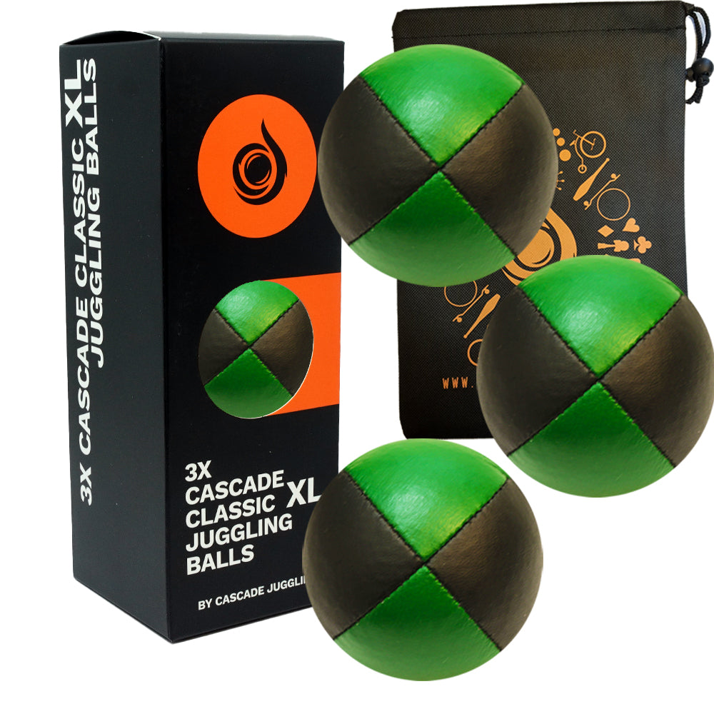 3 x Cascade Classic XL 180g Thud Juggling Ball Set