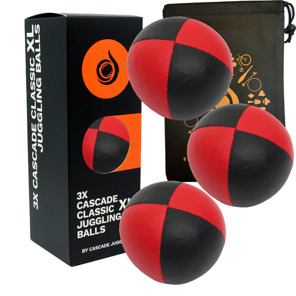 3 x Cascade Classic XL 180g Thud Juggling Ball Set