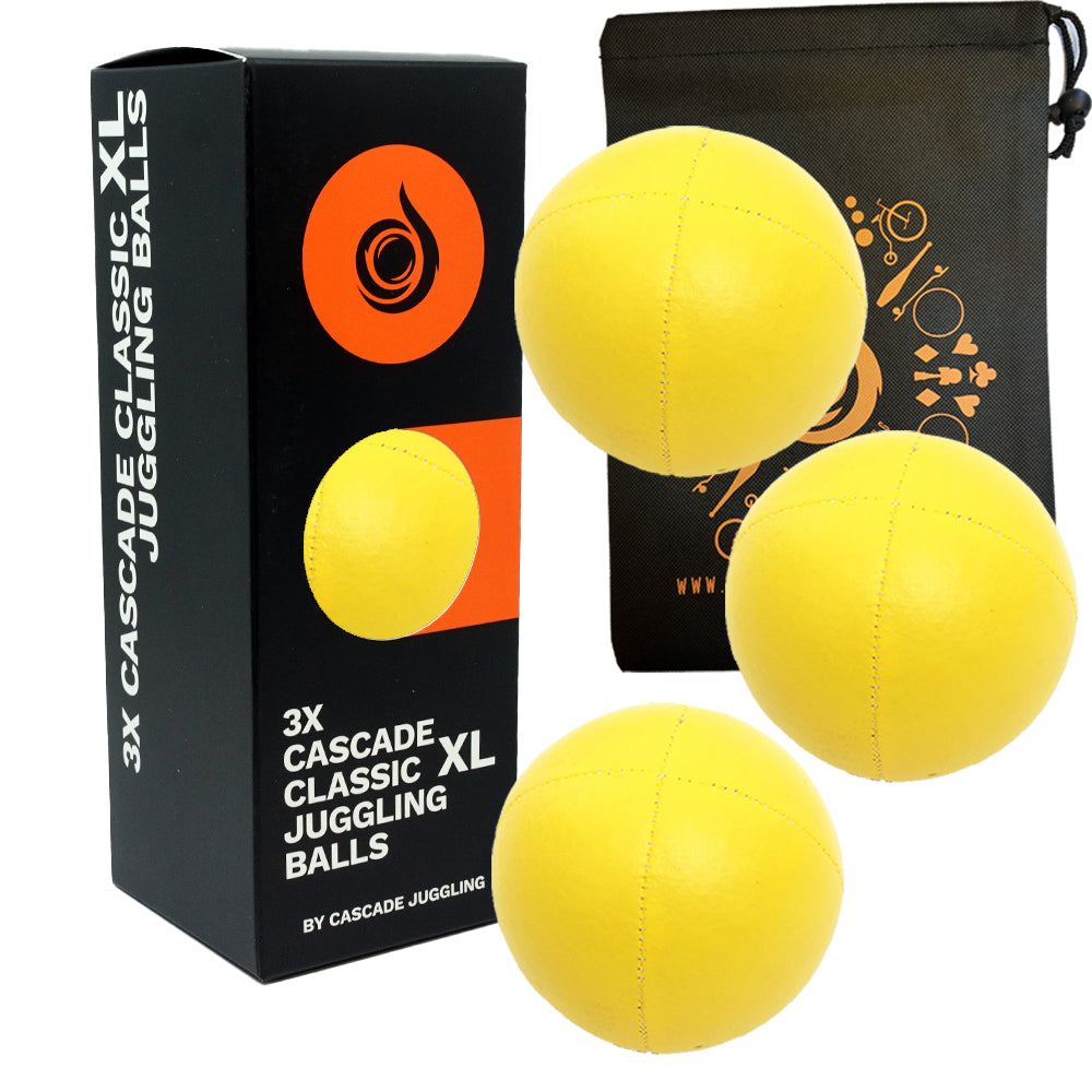 3 x Cascade Classic XL 180g Thud Juggling Ball Set