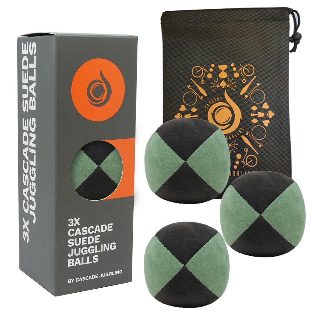3 x Cascade Suede Juggling Ball Set