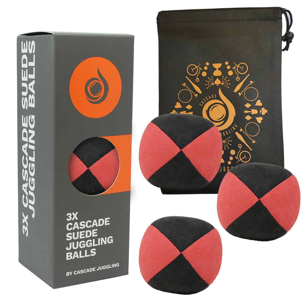 3 x Cascade Suede Juggling Ball Set
