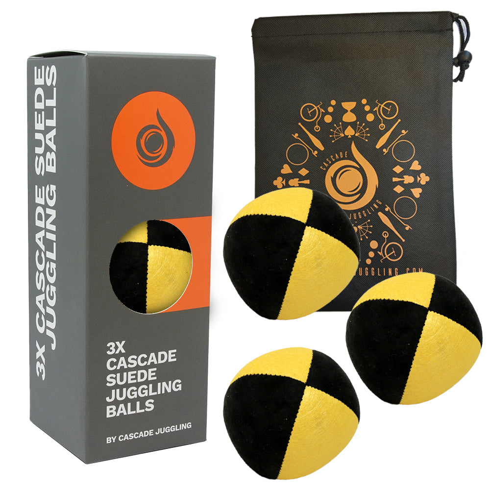 3 x Cascade Suede Juggling Ball Set