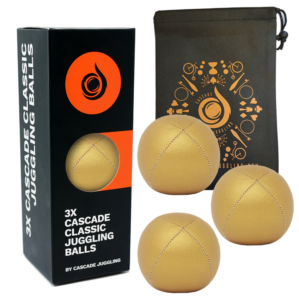 3 x Cascade Classic Thud Juggling Ball Set