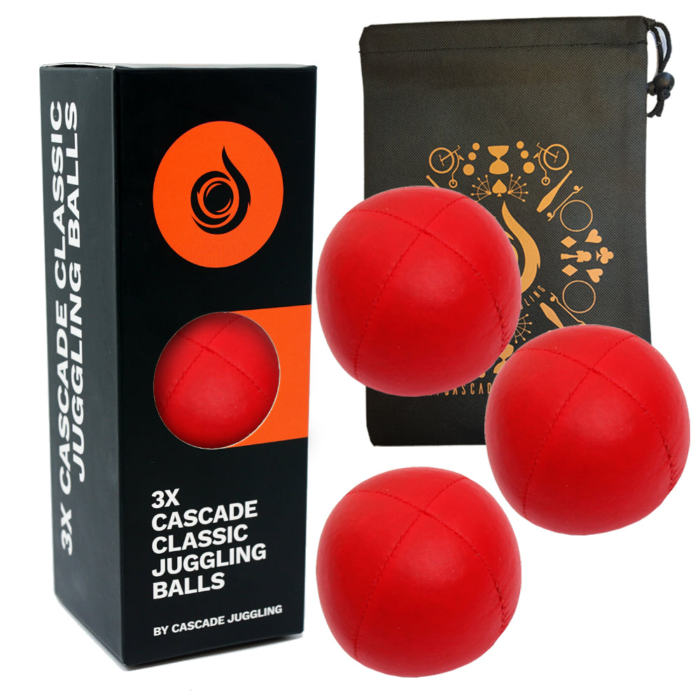 3 x Cascade Classic Thud Juggling Ball Set