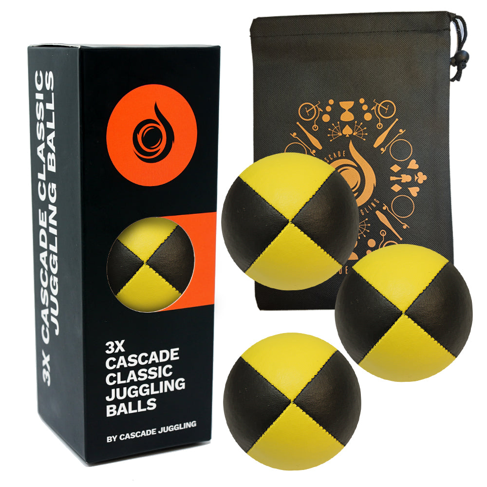 3 x Cascade Classic Thud Juggling Ball Set