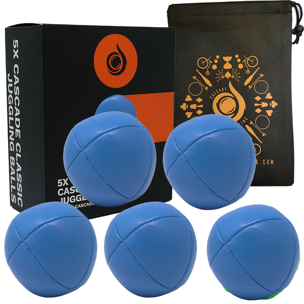 5 x Cascade 8 Panel Juggling Ball Set