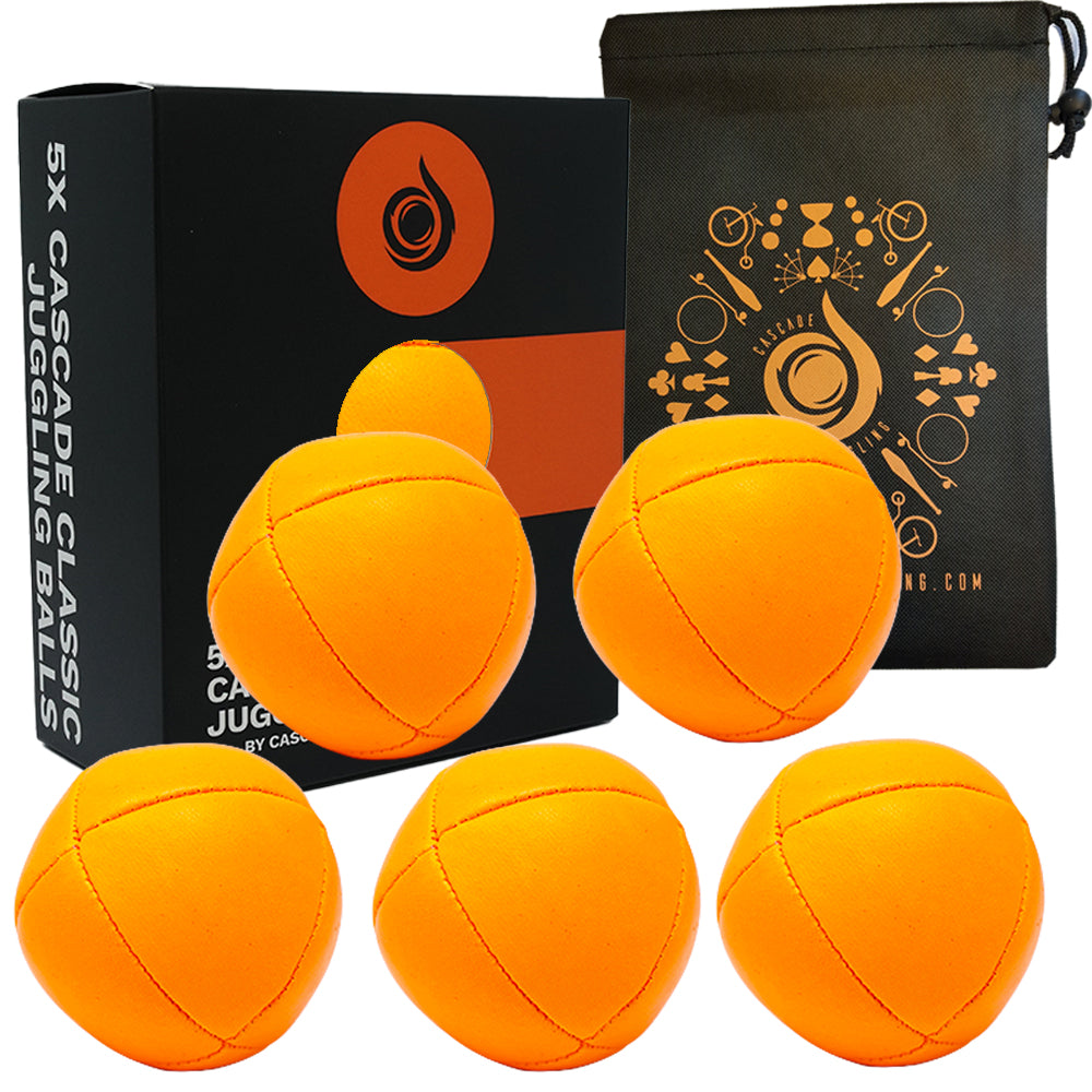 5 x Cascade 8 Panel Juggling Ball Set
