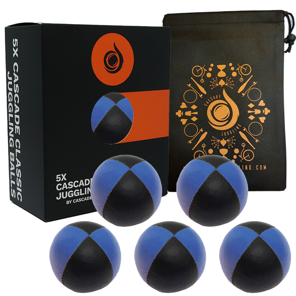 5 x Cascade Classic Thud Juggling Ball Set