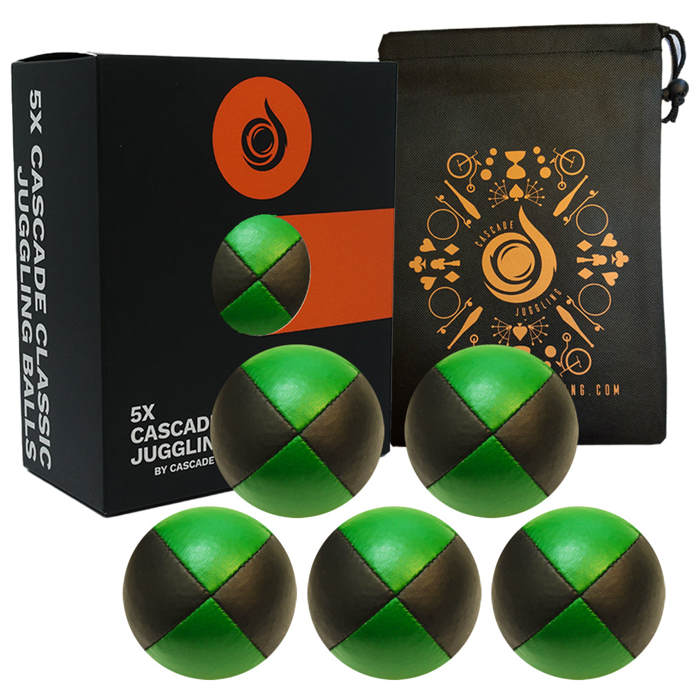5 x Cascade Classic Thud Juggling Ball Set