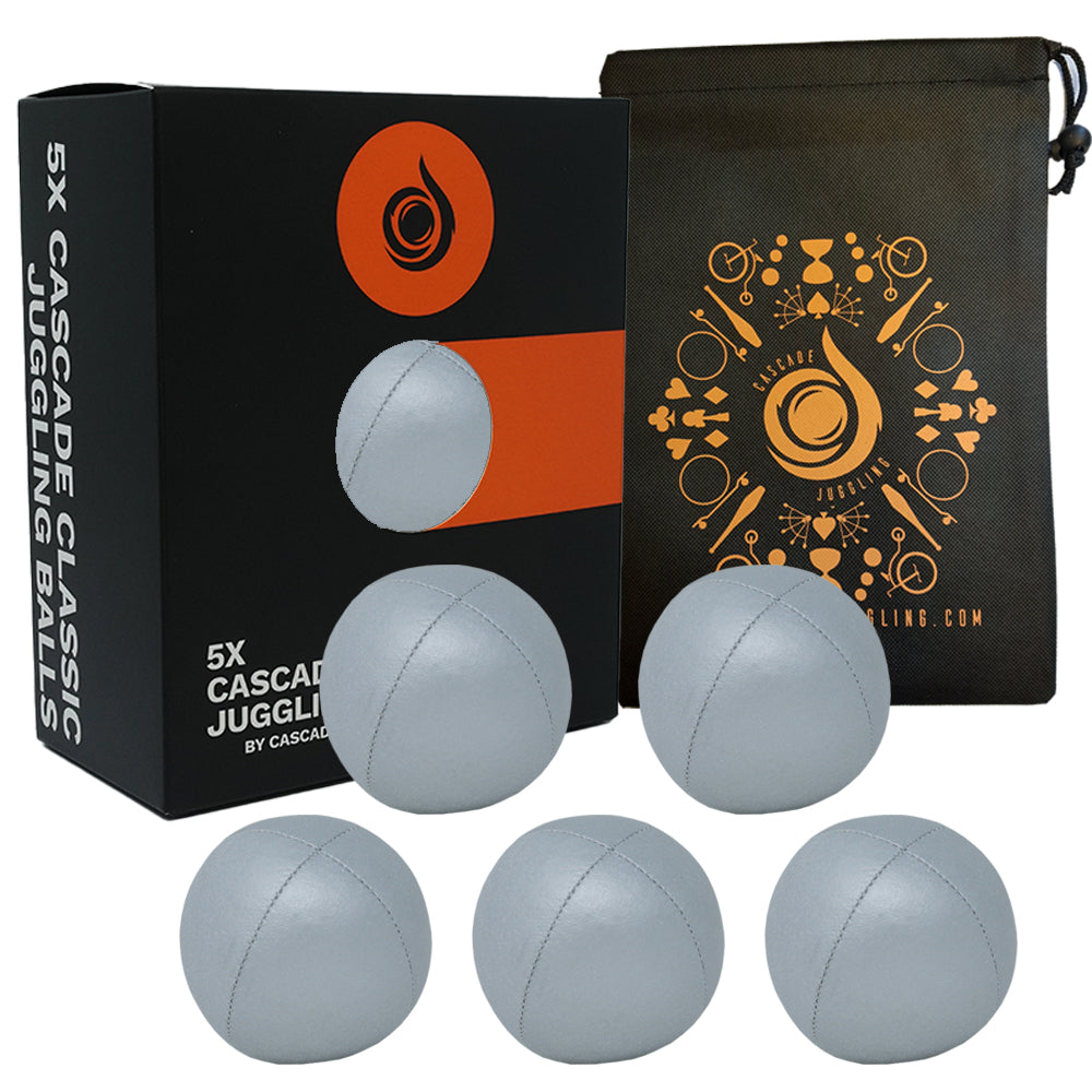 5 x Cascade Classic Thud Juggling Ball Set