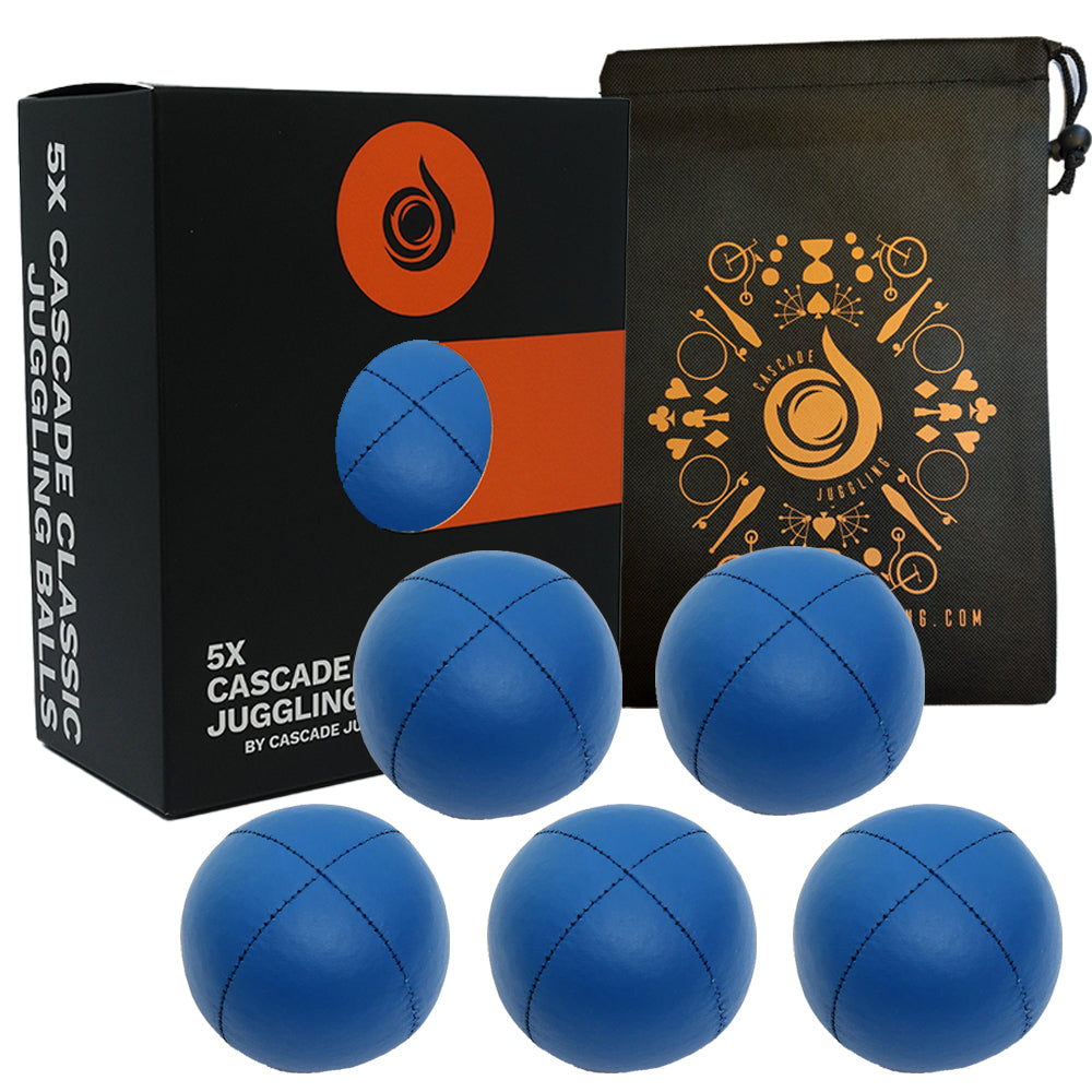 5 x Cascade Classic Thud Juggling Ball Set