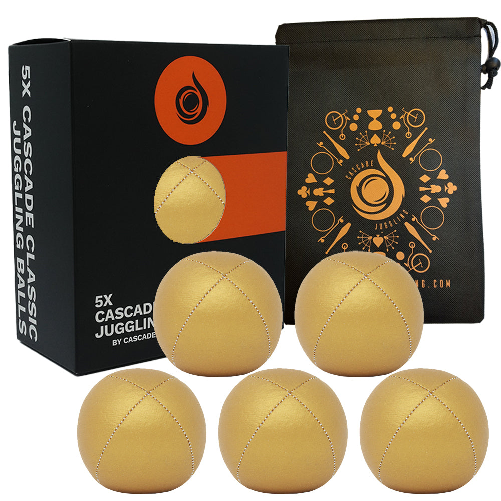 5 x Cascade Classic Thud Juggling Ball Set