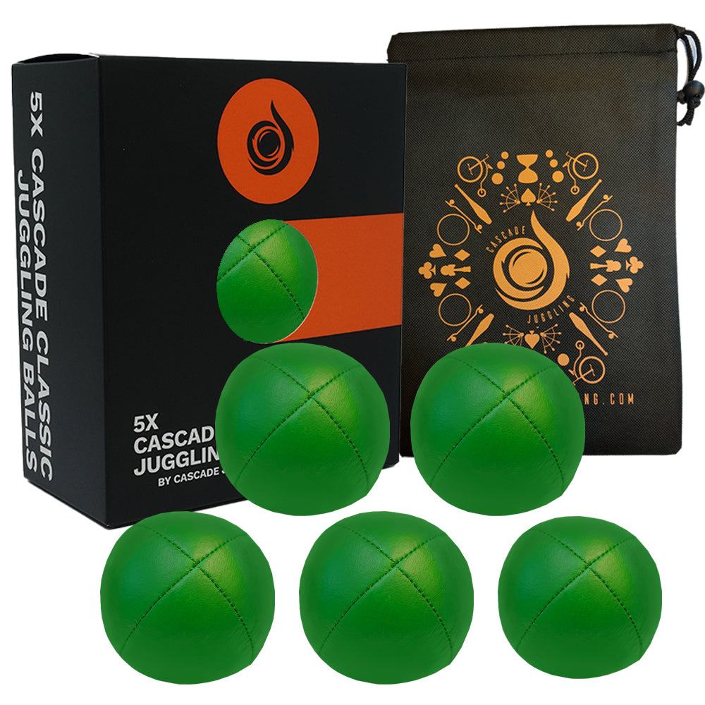 5 x Cascade Classic Thud Juggling Ball Set