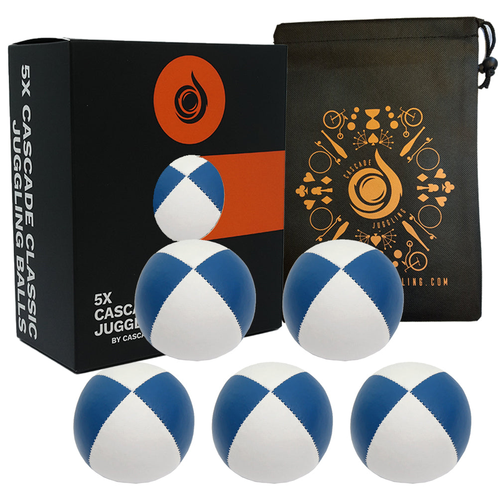 5 x Cascade Classic Thud Juggling Ball Set