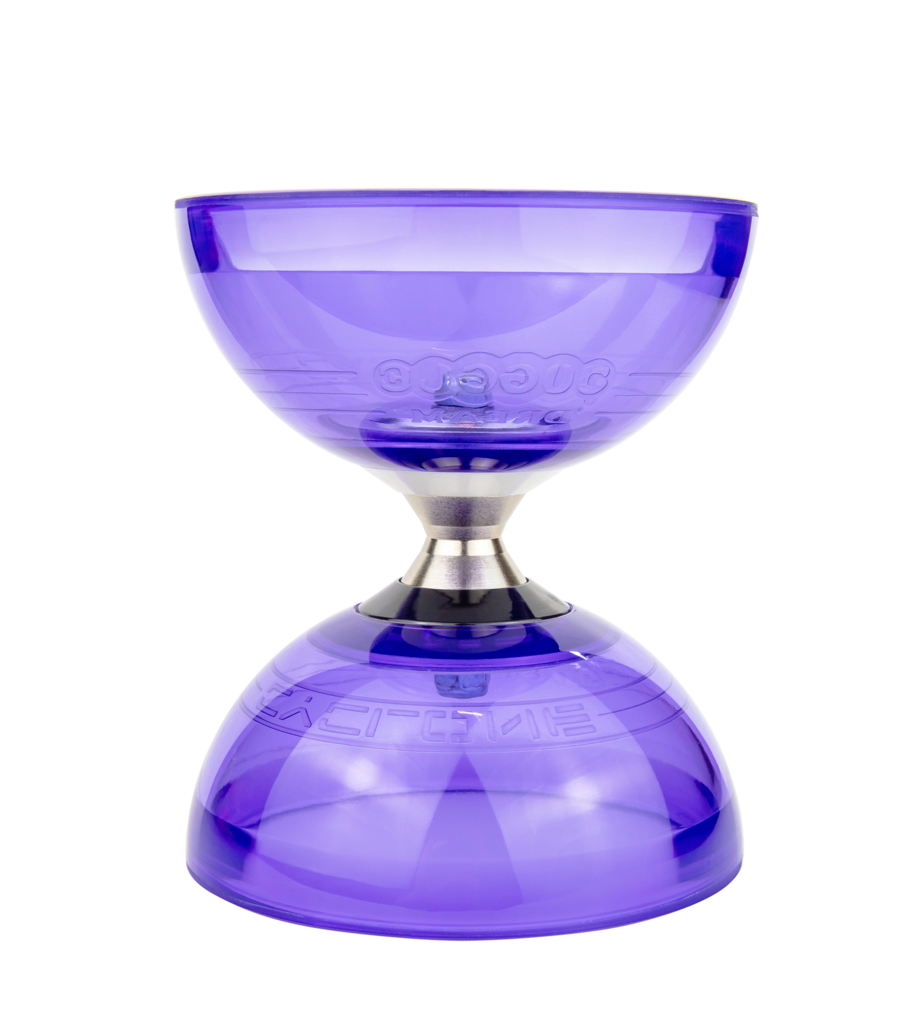 Juggle Dream LED Quartz Diabolo with Aluminium Handsticks