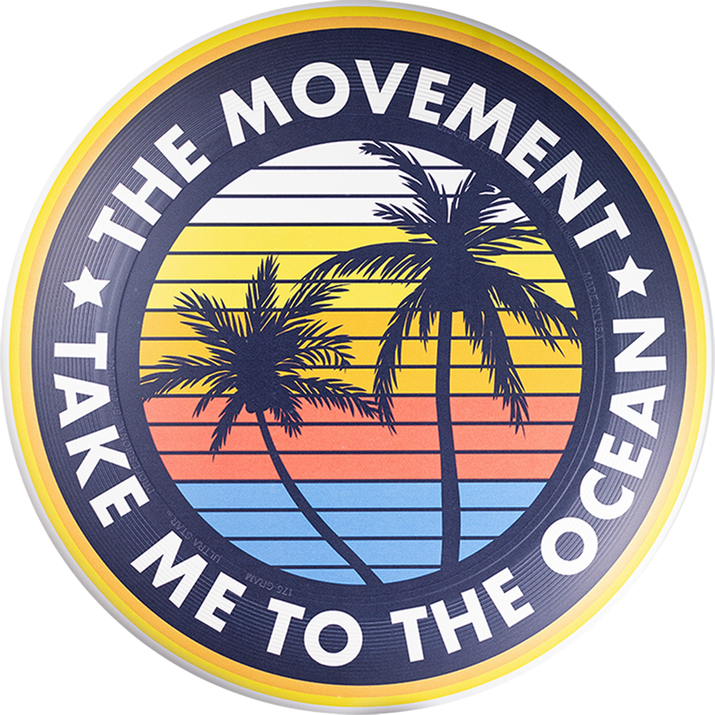 Discraft Ultrastar The Movement's Ocean Full Print 175g Frisbee