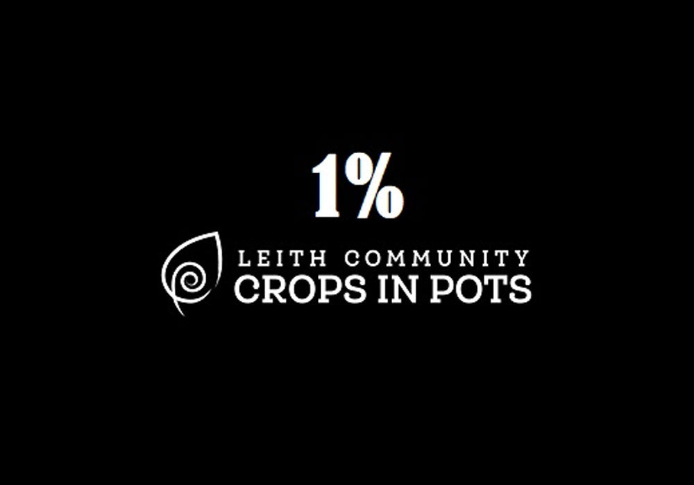 1% To Crops In Pots