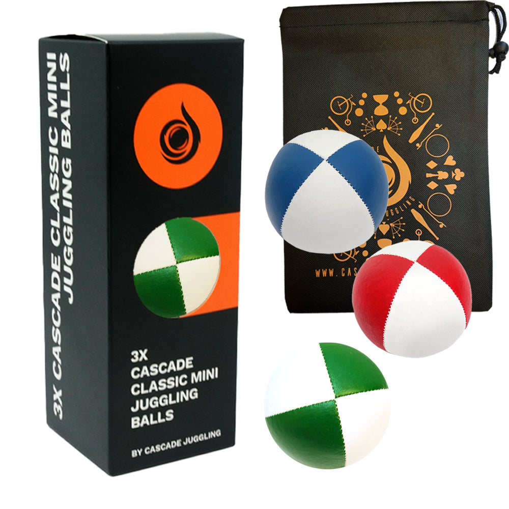 3 x Cascade Mini Juggling Ball Set
