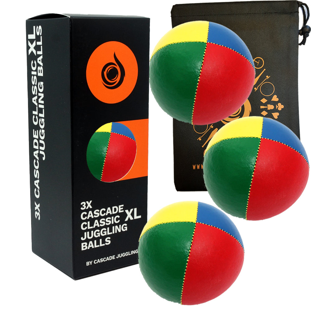 3 x Cascade Classic XL 180g Thud Juggling Ball Set