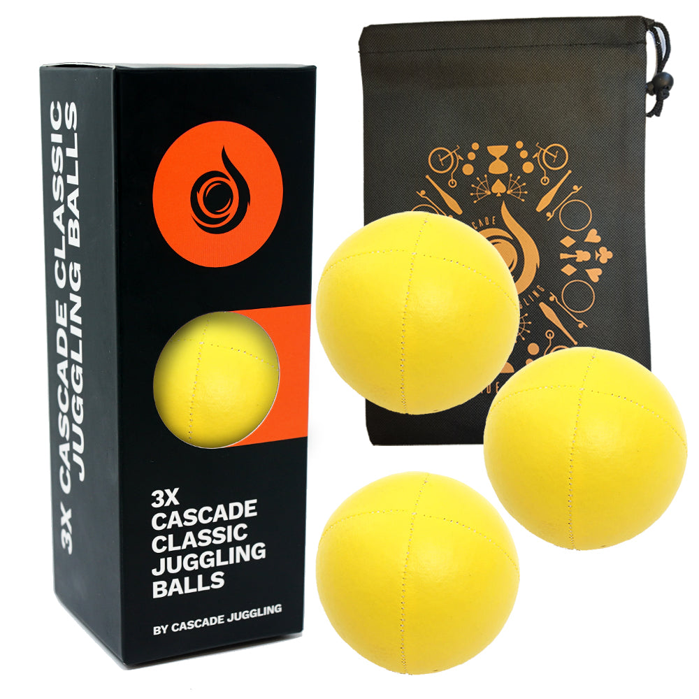 3 x Cascade Classic Thud Juggling Ball Set