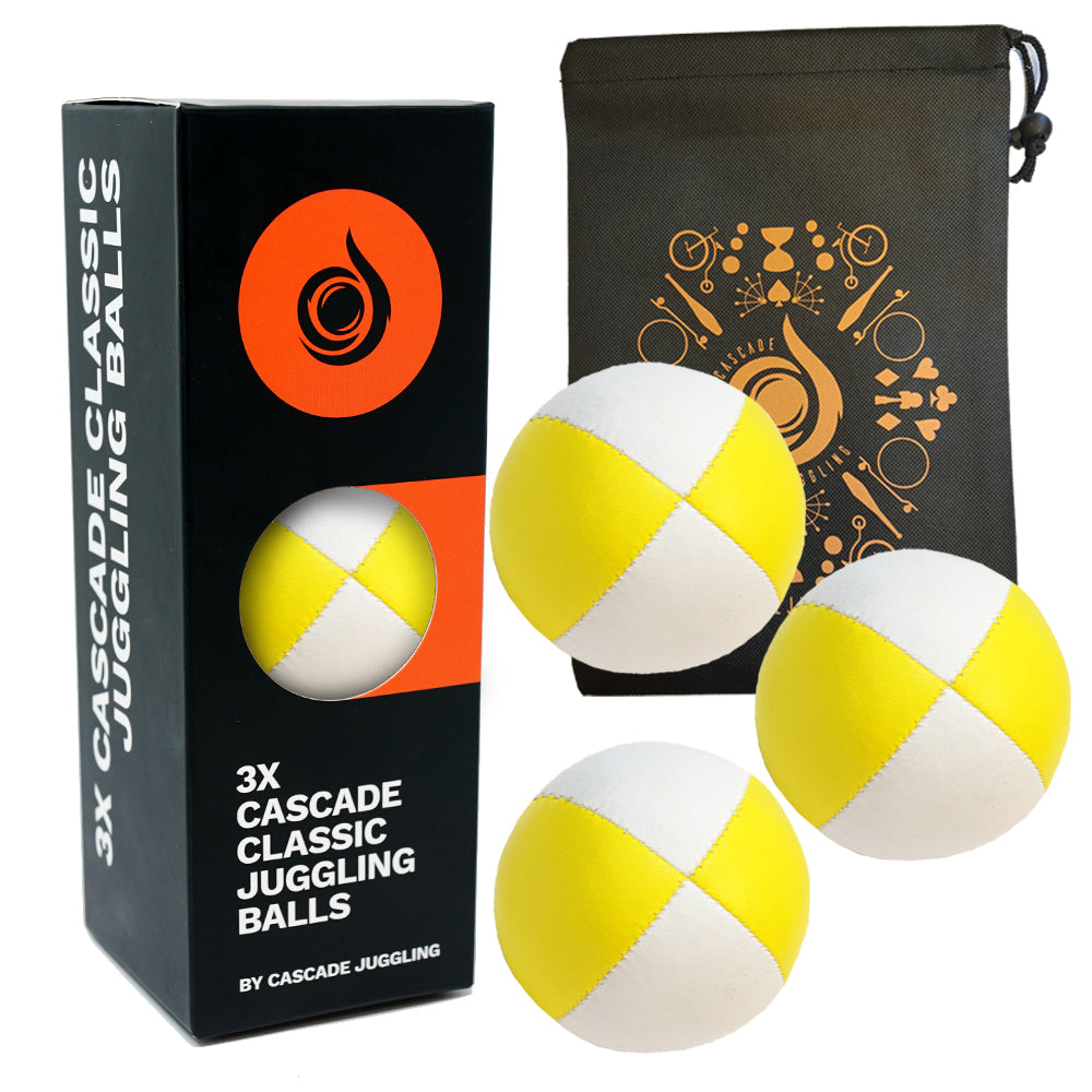 3 x Cascade Classic Thud Juggling Ball Set