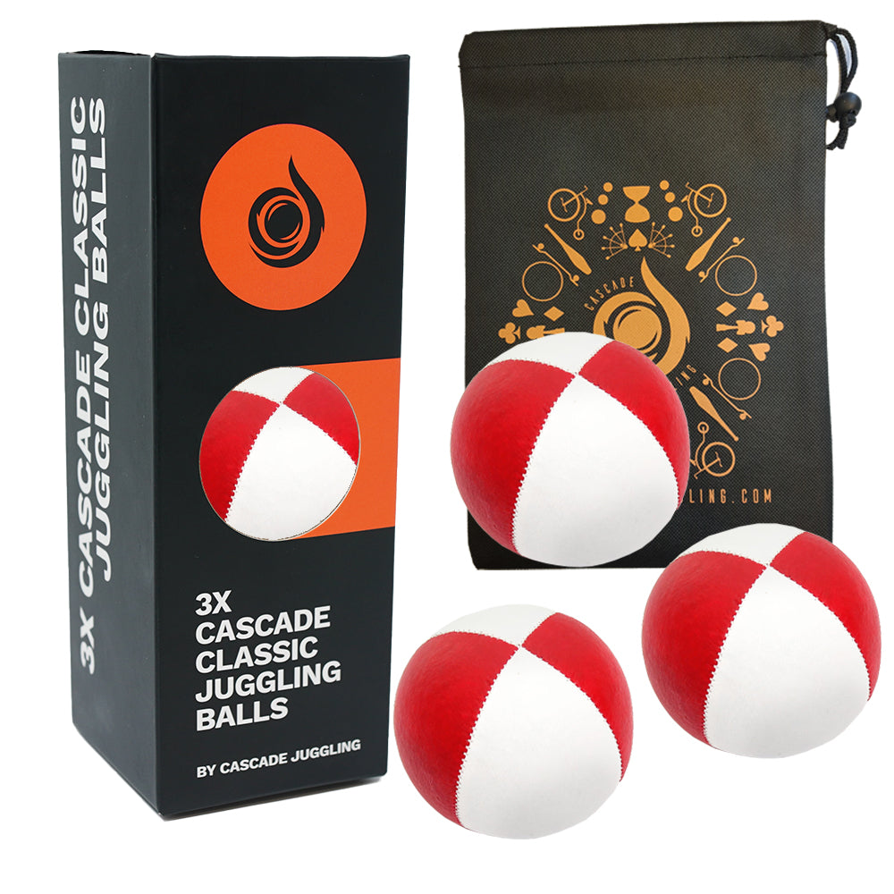 3 x Cascade Classic Thud Juggling Ball Set