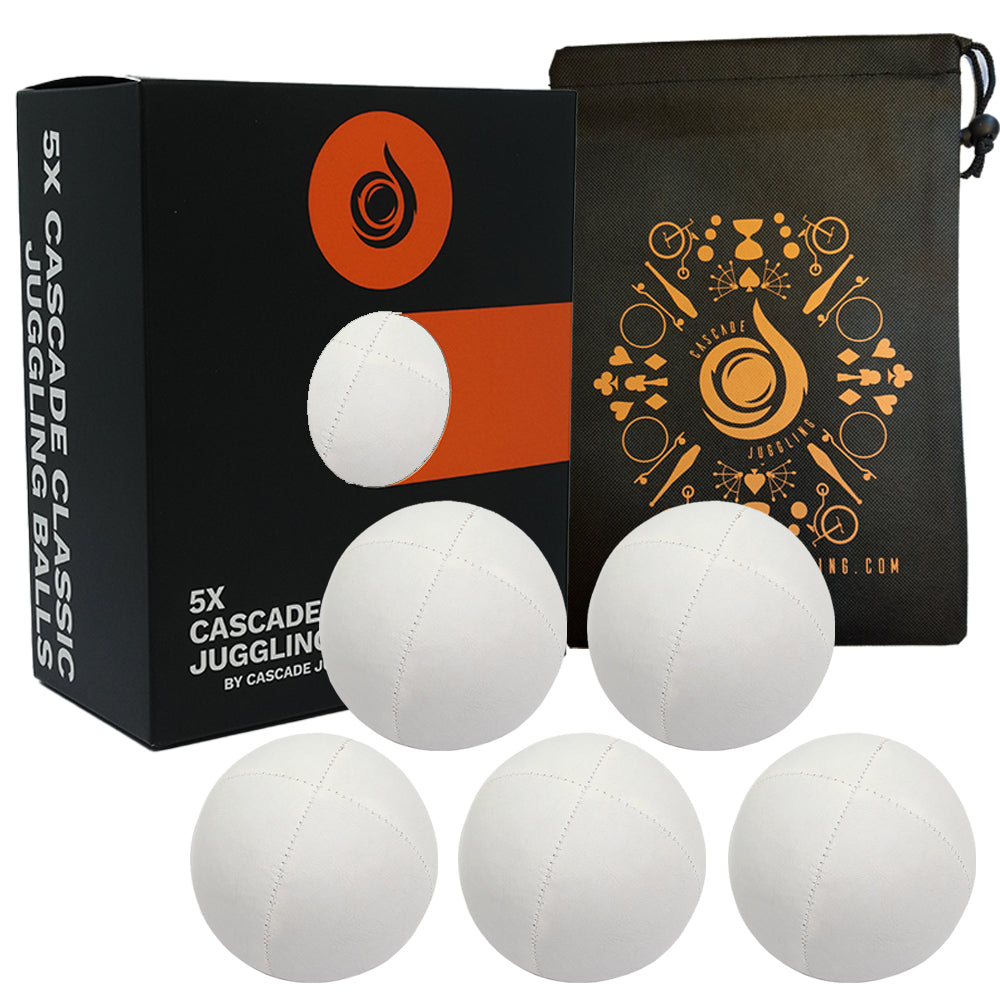 5 x Cascade Classic Thud Juggling Ball Set