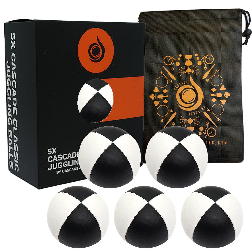 5 x Cascade Classic Thud Juggling Ball Set
