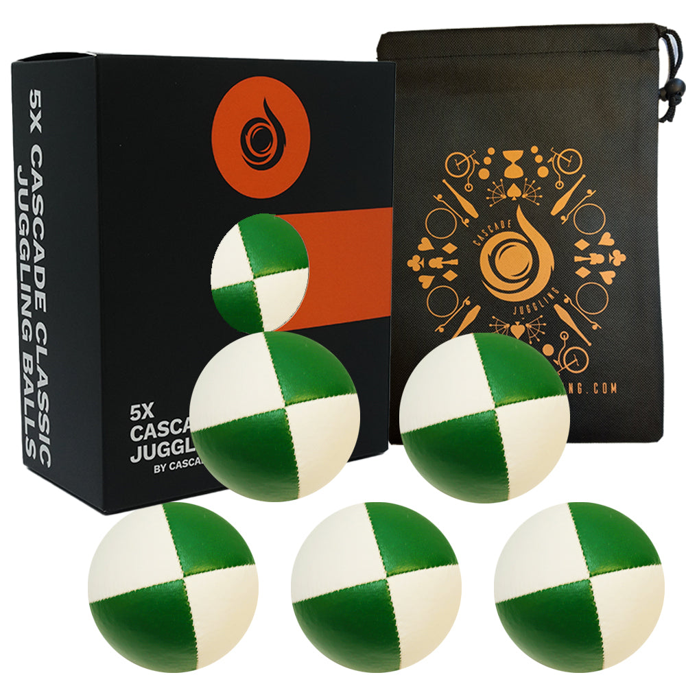 5 x Cascade Classic Thud Juggling Ball Set