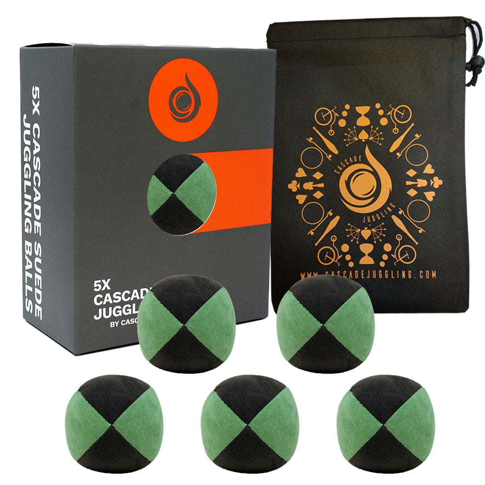 5 x Cascade Suede Juggling Ball Set