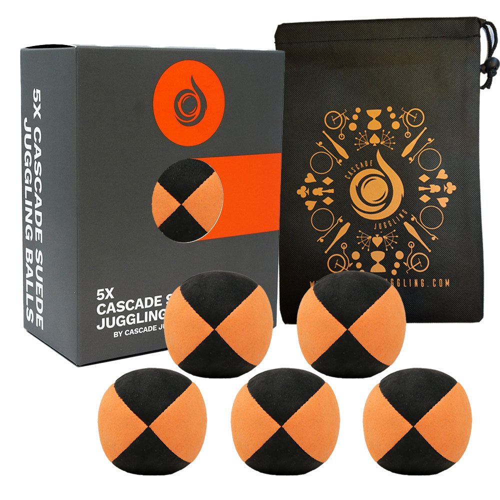 5 x Cascade Suede Juggling Ball Set