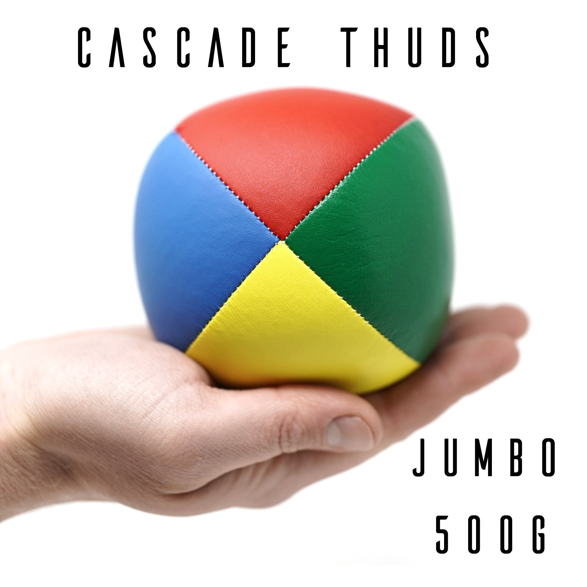 3 x Cascade Jumbo 500g Juggling Ball Set