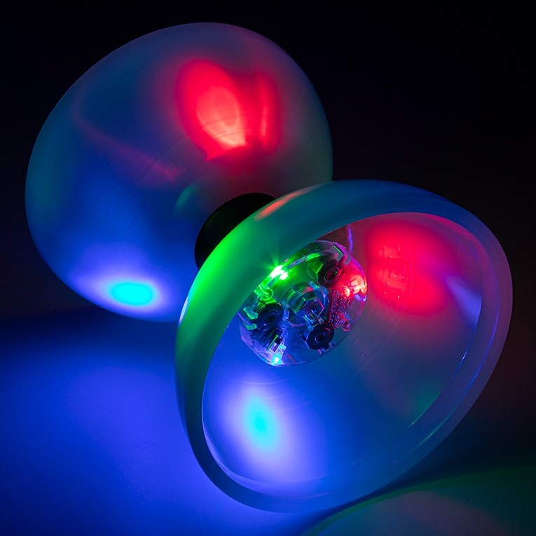 Juggle Dream Big Top Bearing LED Diabolo