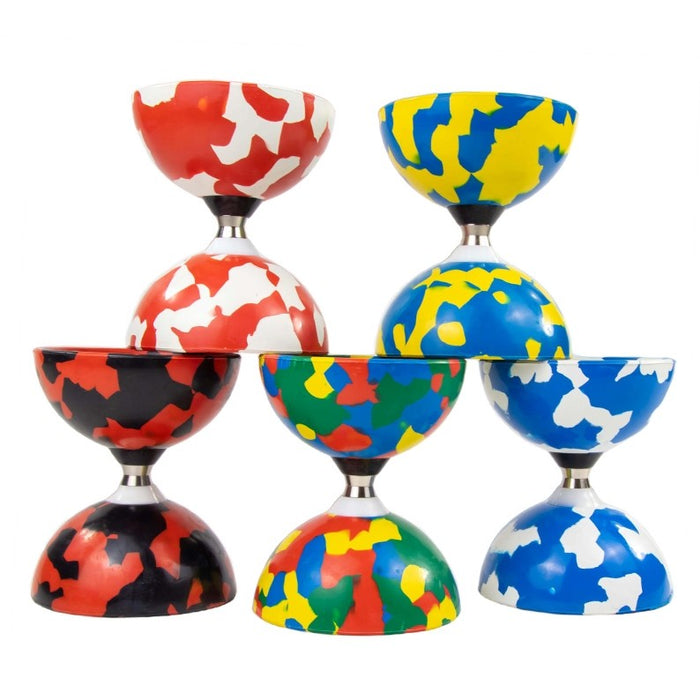 Diabolo kit complet avec baguettes superglass et vidéo apprentissage pour jongler Diabolo kit complet avec baguettes superglass et vidéo apprentissage pour jongler