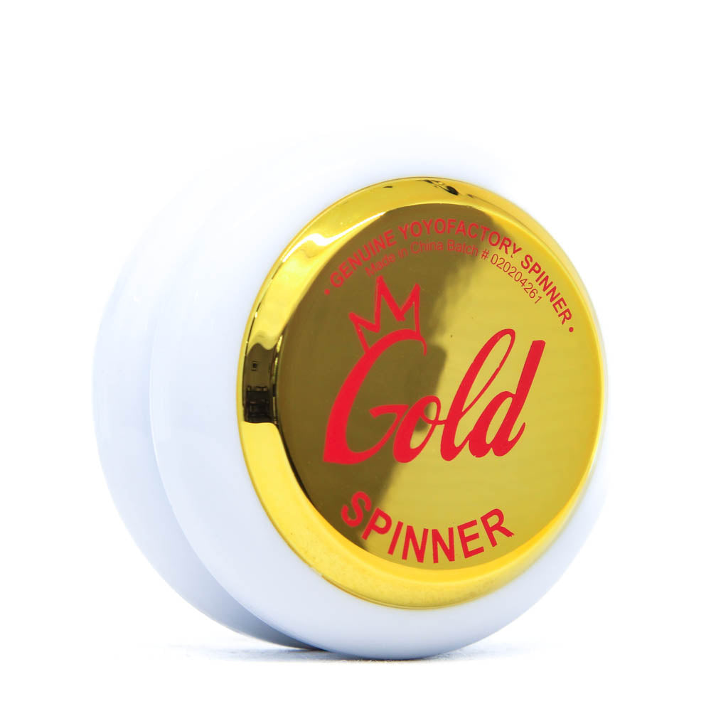 YoYo Factory Gold Spinner - Classic Design YoYo