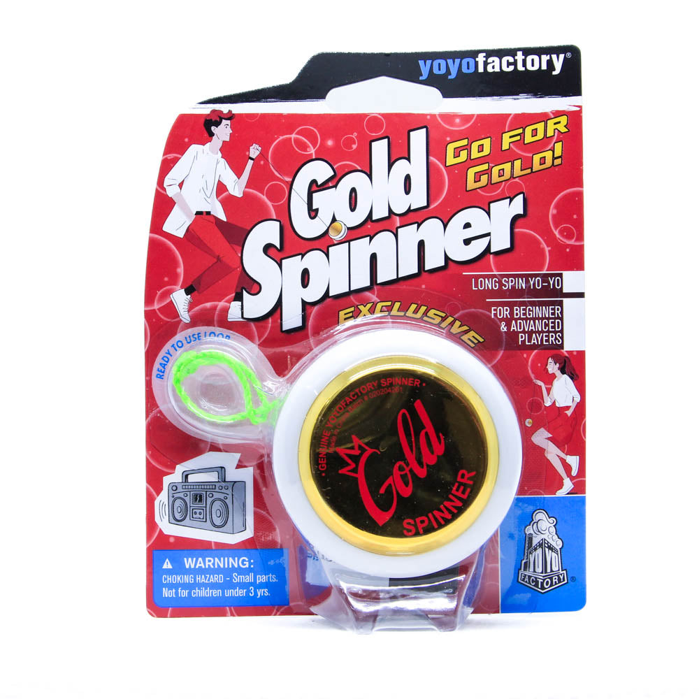 YoYo Factory Gold Spinner - Classic Design YoYo