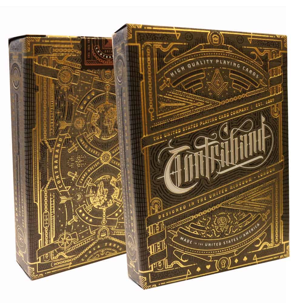 contraband playing cards