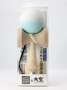 Ozora Reshape3 Kendama - Matte White and Blue - Image 3